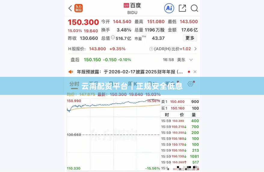 云南配资平台｜正规安全低息